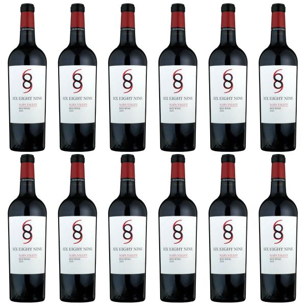 【12本セット】 シックス エイト ナイン ナパヴァレー レッド Six Eight Nine Napa Valley Red Wi ne 赤ワイン