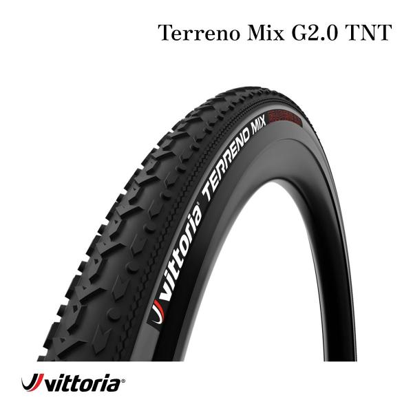 vittoria Terreno Mix G2.0 TNT チューブレスレディ 自転車タイヤ グラベル シクロクロス 700c ブラック/グレー 高速転がり 優れたブレーキング 31c 33c 35c