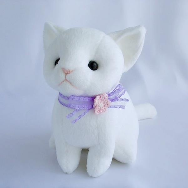 猫ぬいぐるみ ねこにゃ 白 受注制作 Buyee Buyee บร การต วกลางจากญ ป น ซ อจากประเทศญ ป น