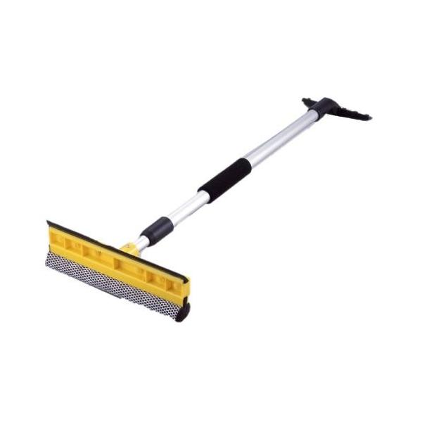 コンパル アルミスノーワイパー・F型 伸縮式72〜120cm [除雪 スノーブラシ 雪かき 雪下ろし] ＼LINEお友達で300円OFF／