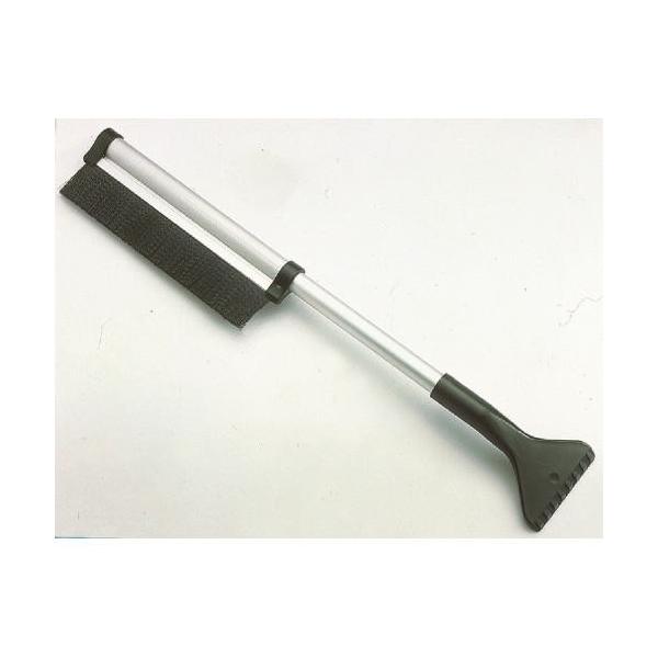 コンパル ハンディ・スノーブラシ 伸縮式43〜65cm [除雪 スノーブラシ 雪かき 雪下ろし] ＼LINEお友達で300円OFF／