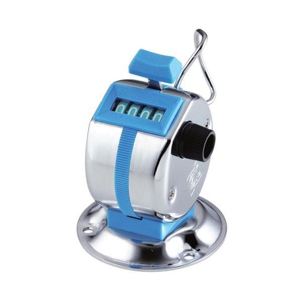 ●特長・台付型で固定が可能です●用途・製品数量、交通量、人員確認等、あらゆる数量確認に●材質・本体：スチ−ル/ABS●仕様・カウント表示：4桁（0〜9999）・質量：77g