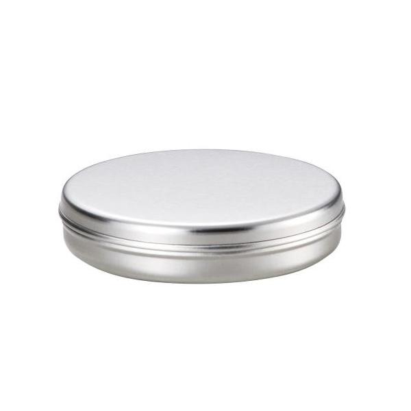 ●特長・幅広く活用できる平丸缶です●用途・小物や軟膏の保存容器に●材質・本体：ブリキ●仕様・本体サイズ：外径68mm×全長17mm