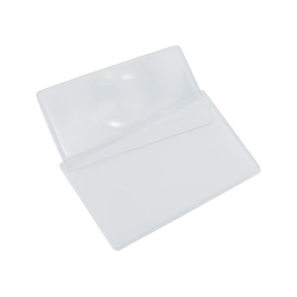 ●特長・下敷きのように軽くて薄いので携帯に便利なシート状レンズです●用途・拡大鏡として●材質・レンズ：アクリル●仕様・倍率：3.5倍・レンズサイズ：43mm×80mm