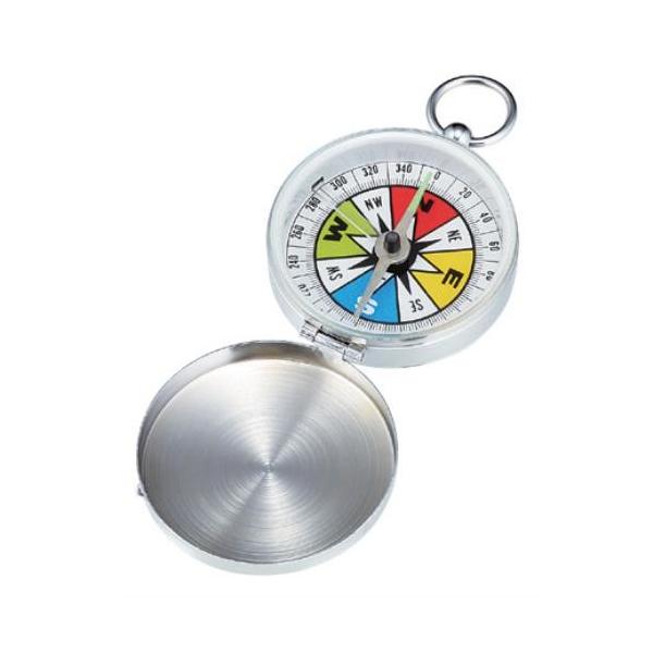 ●特長・指針が固定できるストッパ付です●用途・方角測定に●材質・本体：真鍮●仕様・文字盤：英字