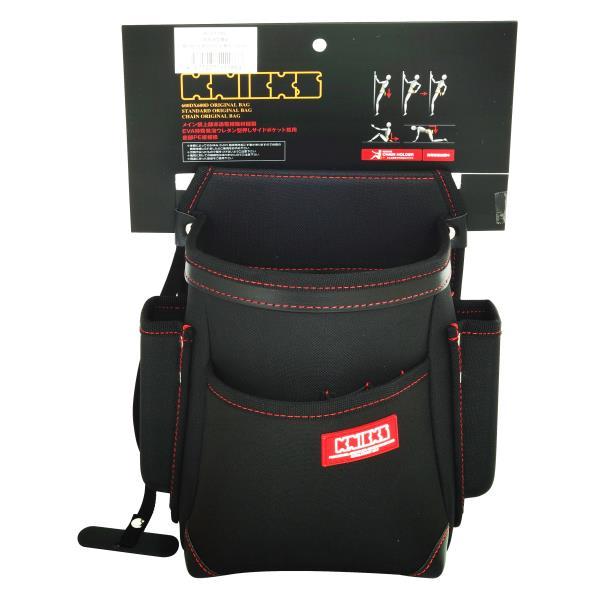 KNICKS（ニックス） 超軽量2段600D生地腰袋 KC-211NS [腰袋 作業袋