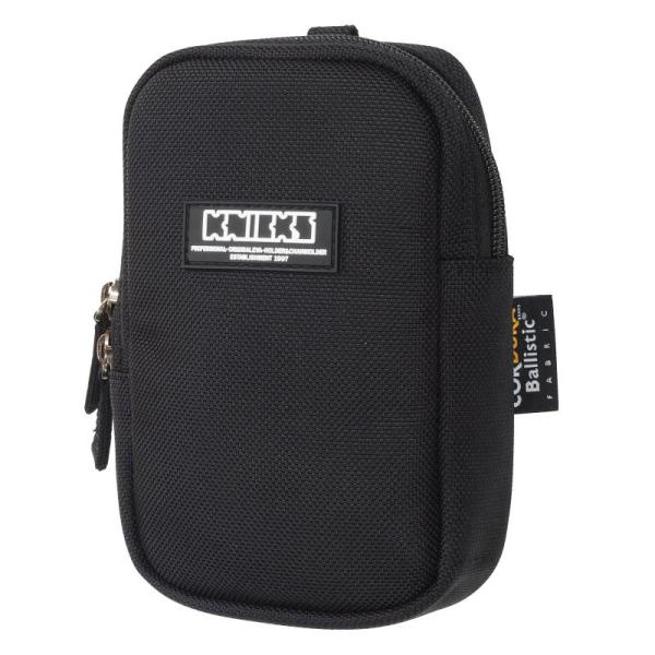 KNICKS（ニックス） セフ対応小物ポーチ BA-100P 黒  [腰袋 作業袋 作業用品 大工道具] ＼LINEお友達で300円OFF／