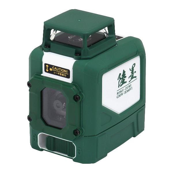 新潟精機（SK） グリーンレーザー 陸墨 GMW-H360V1 [測量 測定 レーザー墨出し器 基準出し] ＼LINEお友達で300円OFF／