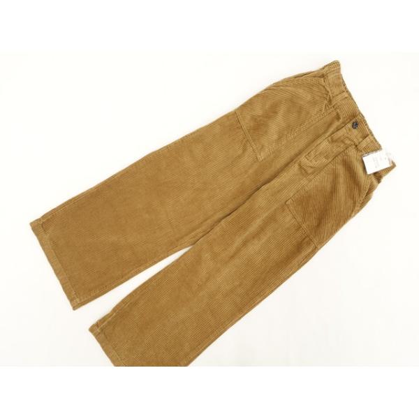 新品タグ付き】ENES エネス スエード ワイド クロップド パンツ