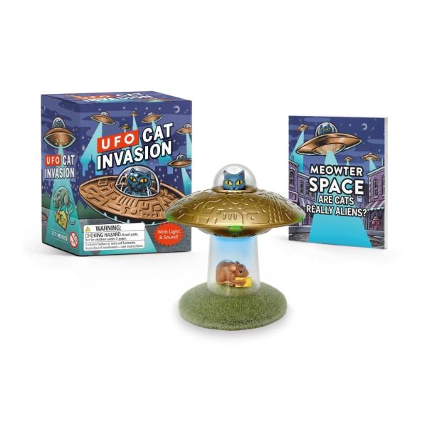 DETAIL ( ディテール ) Toy ＆ Book UFO Cat Invasion トイ＆ブック UFOキャットインベーション 猫 UFO モチーフ トイ インテリア 置物 可愛い ネズミ 猫