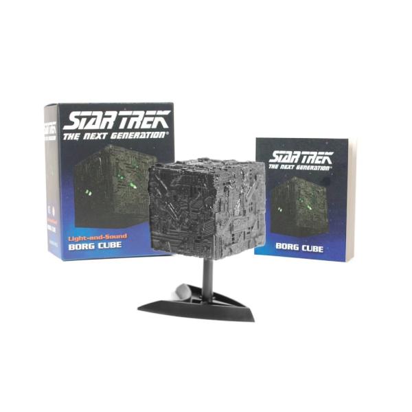 DETAIL ( ディテール ) Toy ＆ Book Star Trek Borg Cube トイ＆ブック スタートレック ボーグキューブ 映画 宇宙船モチーフ 置物 オブジェ インテリア 光る