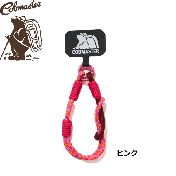 COBMASTER ( コブマスター ) COB-HANDY ROPE STRAP ストラップ 落下防止 スマホアクセサリー オシャレ 可愛い ロープストラップ パラコード ショートタイプ
