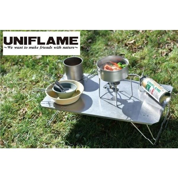 UNIFLAME ( ユニフレーム ) フィールドラック ステンレス 天板  アウトドア キャンプ テーブル ラック アウトドア用品 キャンプ用品