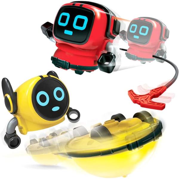 ジャイロバトルロボット 対戦 ミニロボット コマ おもちゃ レッド イエロー Dejapan Bid And Buy Japan With 0 Commission