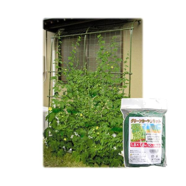 �O���[���J�[�e���l�b�g�@1.8×1.8m �O���[�� ( '4935682027747 / ATC10262347 )( �R���p�� ) (Q41CD)