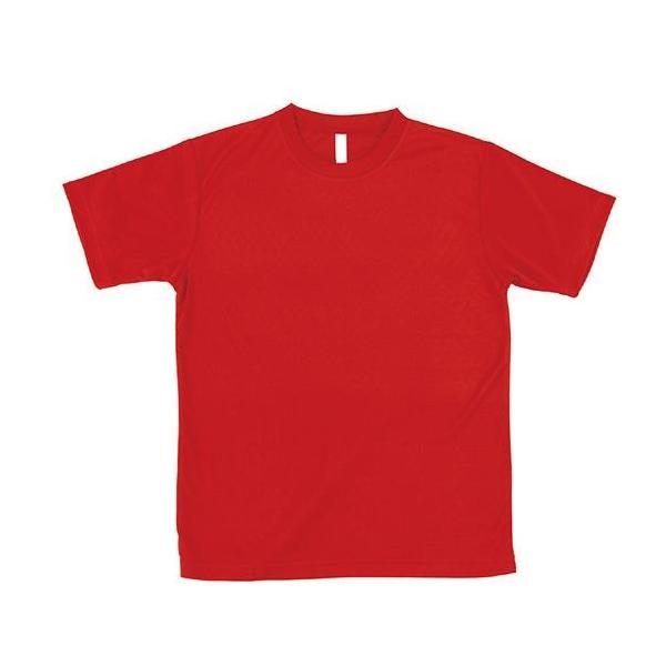 tシャツ（赤） アーテック Tシャツ 赤 無地 シンプル 38373 ATドライTシャツ M