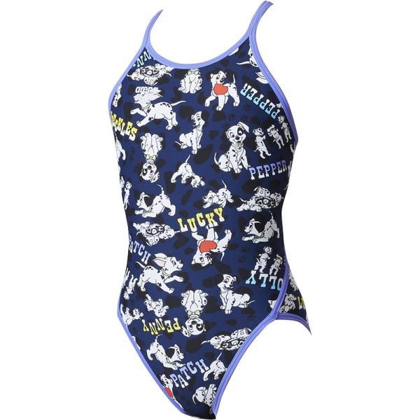 水着 レディース 水着 ディズニー 競泳水着 レディース スーパーフライバック ネイビー Arn Qcb43 フィールドボス 通販 Yahoo ショッピング