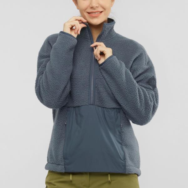 ジャケット レディース フリースジャケット レディース Snowshelter Teddy Hz W Ebony Sam Qcb02 フィールドボス 通販 Yahoo ショッピング