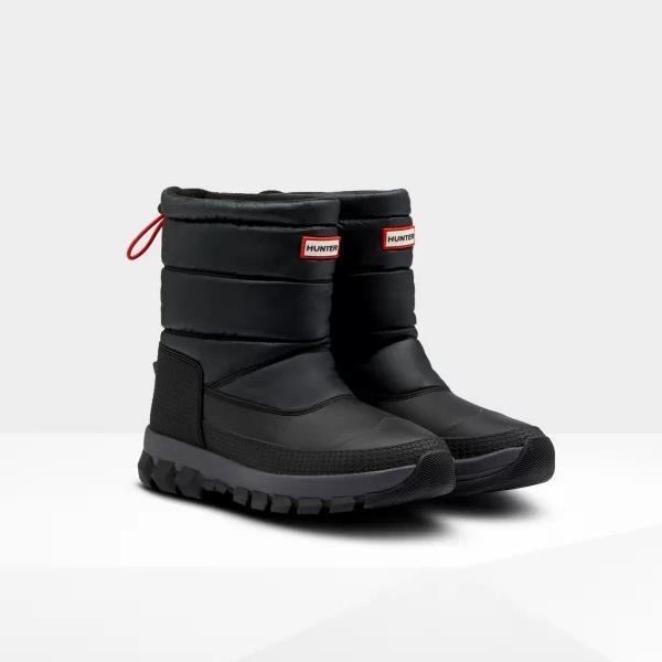 長靴 メンズ レインブーツ メンズ ショートブーツ メンズ Mens Original Insulated Snow Boot Short Black Hun Qcb02 フィールドボス 通販 Yahoo ショッピング