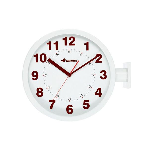 v  Ǌ| EH[NbN S82429IV DOUBLE FACES WALL CLOCK IV (DTN) (Q41CD)