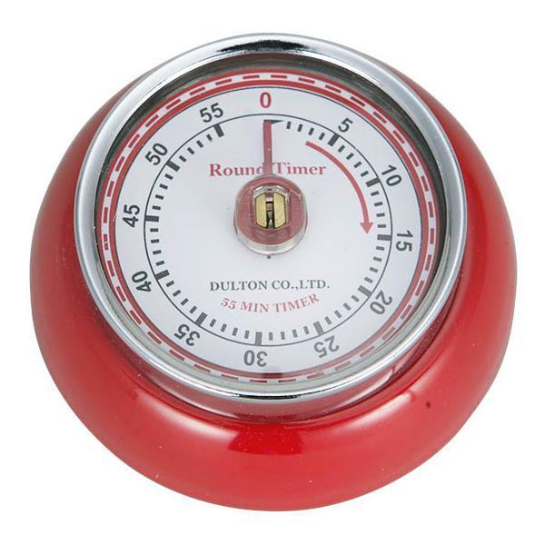 �L�b�`���^�C�}�[ ������� �G�� DULTON 100-189RD KITCHEN TIMER W/MAGNET RD (DTN) (Q41CD)