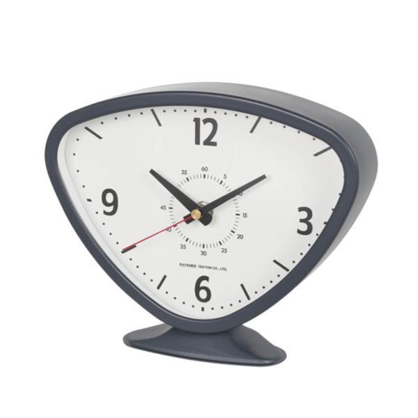 v  uv G K925-1257GY RAINARD CLOCK GY (DTN) (Q41CD)
