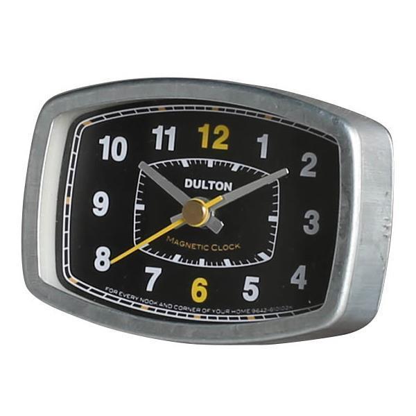 v   }OlbgNbN H20-0244RCBK MAGNETIC CLOCK RECTANGLE/BLACK (DTN) (Q41CD)