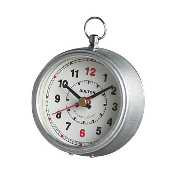 v   }OlbgNbN H20-0244ROIV MAGNETIC CLOCK ROUND/IVORY (DTN) (Q41CD)