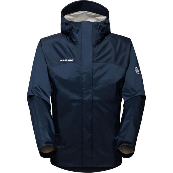 WPbg Y p[J[ Y gbLOEFA MICROLAYER 2.0 HS HOODED JACKET AF MEN MARINE (MAT) (Q41CD)