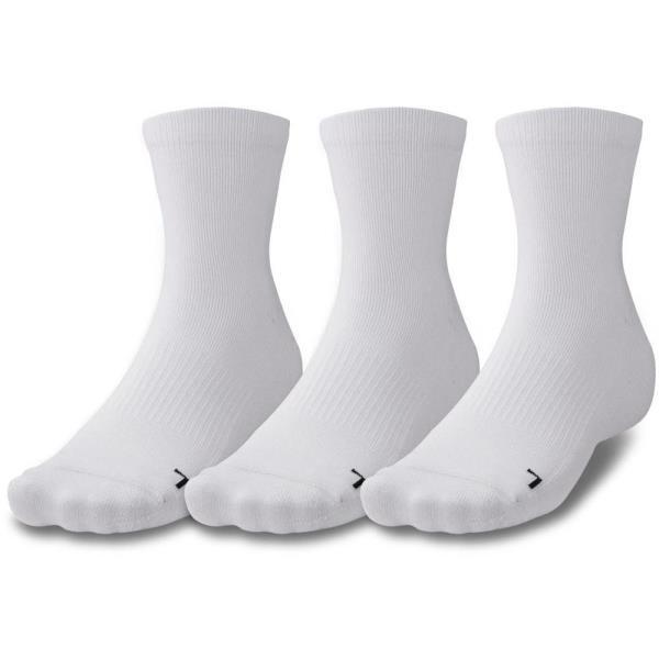 Y C Zbg Y \bNX Zbg 1371936 ([֔) UA QUARTER SOCKS(3P) WHITE (UDR) (Q41CD)