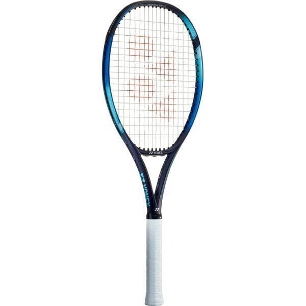 テニスラケット 硬式 テニスラケット ヨネックス 07EZ100S YONEX 硬式テニス ラケット 初・中級者向け Eゾーン 100SL フレームのみ スカイブルー  (YNX)(Q22E8)