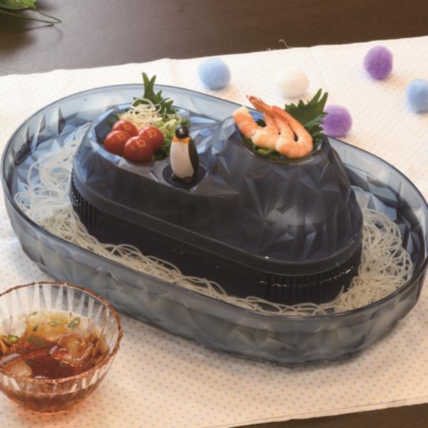 流しそうめん機 流しそうめん器 そうめん流し D-1407 流氷 ペンギンそうめん流し器 M (AP) (Q41CD)