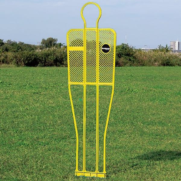 三和体育 サッカー フリーキックウォール バレット180 学校 体育 授業 部活動 クラブ活動 器具 備品 用品 用具 練習 自主練習 グラウンド 校庭 天然芝 1台 下部 杭  S4444 フリーキックトレーニング 練習 フリーキック 壁 S-4444 フリーキック