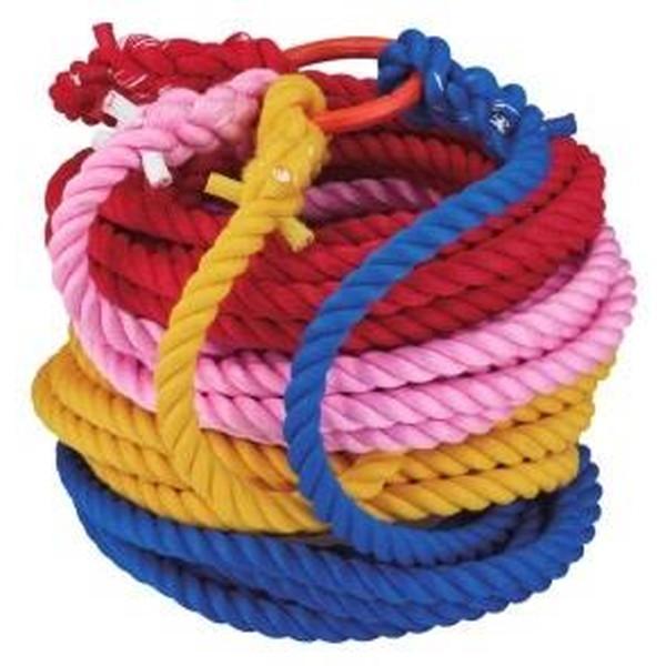 品番：D-7527 クロス引きロープ(綱引きロープ)商品仕様：●サイズ/カラーロープ30mm×10m×4本、リング内径140mmオレンジ ●材質/ポリプロピレンスパン ●重量/18kg送料に関して：この商品は、メーカー指定の大型扱い商品とな...