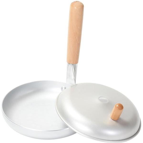 親子丼 鍋 親子鍋 カツ丼鍋 HB-6635 和の食 アルマイト加工アルミ蓋付親子鍋16cm  (AP)