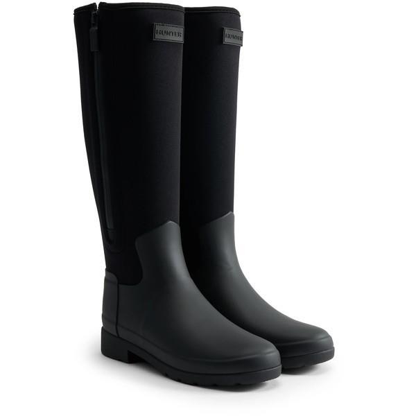 ほぼ新品 ハンター 39 25 ユニセックス レインブーツ 長靴 ブラック 黒 楽天市場】ハンター 長靴 ユニセックス ロングブーツ 7000 HUNTER 靴