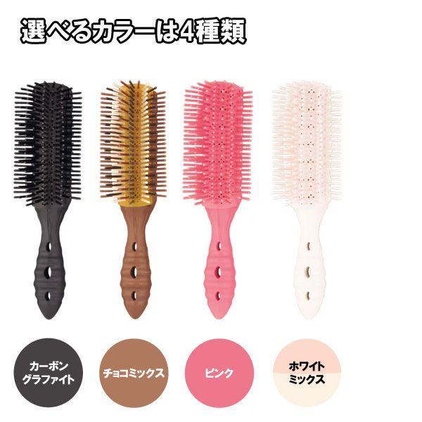 ■全品送料無料(5400円以上)■抜群のクッション性と頭皮に優しい真円太ピンなので、　マッサージブラシや育毛用ブラシとしてもお使い頂けます。※育毛用化粧品にもピンが溶けない、耐久性テスト済み。■Y.S.PARK独自の特殊な星型６角ピン。先端...