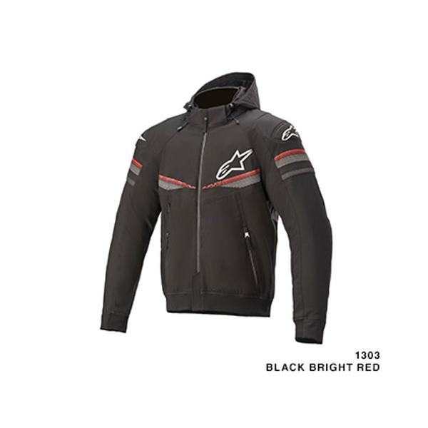 Alpinestars SEKTOR v2 TECH HOODIE BLACK/BRIGHT RED CfBOWPbg