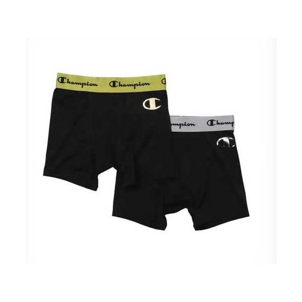 Champion チャンピオン CB6EZ701 キッズ 2枚組 ボクサーブリーフ カラー1