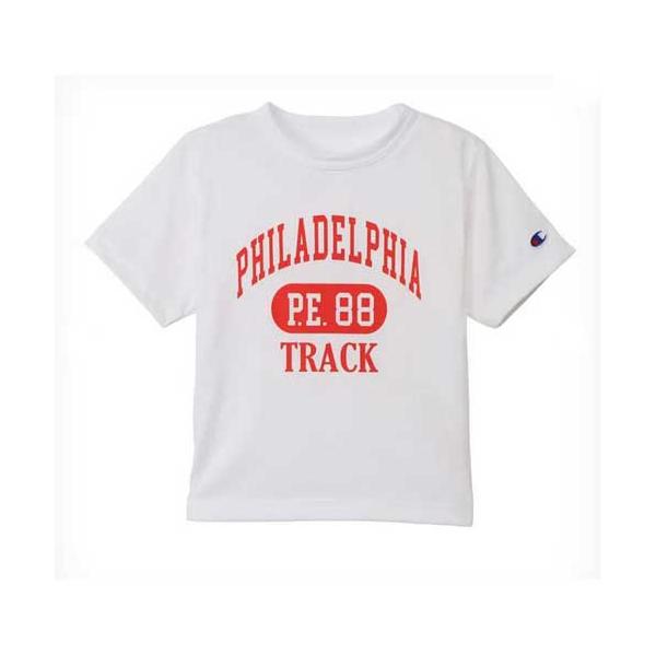 Champion チャンピオン CK-D310 キッズ ショートスリーブTシャツ ホワイト(010) 150サイズ