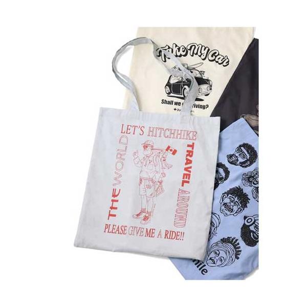 GYM MASTER ジムマスター G621729  シーチングプリントトート グレー(03)