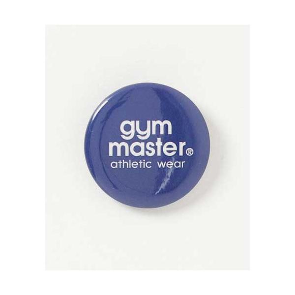 GYM MASTER ジムマスター G699691 ジムマスター缶バッジ 44mm LARGE ブルー