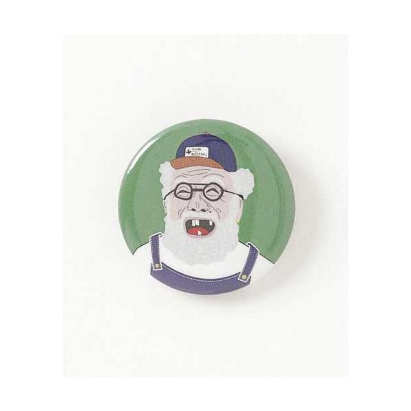GYM MASTER ジムマスター G699691 ジムマスター缶バッジ 44mm LARGE おじさん