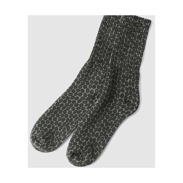 GYM MASTER ジムマスター G857329 ハッピーペイント クルーソックス コーヒー(23)