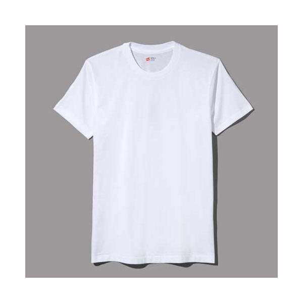 Hanes ヘインズ HM2115G アオラベルクルーネックTシャツ 3枚組 ホワイト