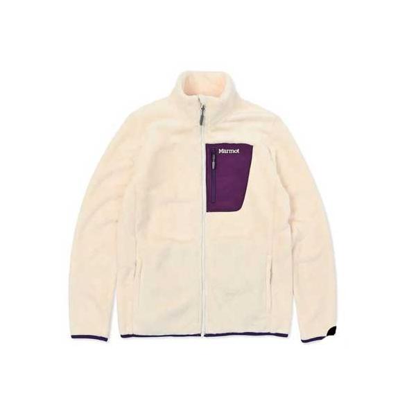 Marmot マーモット MTFW25WFL040 ウィメンズ バルミーフリースジャケット アイボリー