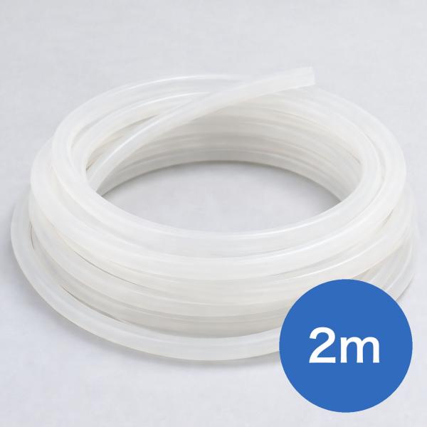 FieldNew シリコンチューブ 2m 複合ガス測定器／ペット用酸素濃度計 交換用 補用品 FN045A FN048A 対応 溶存酸素 溶存酸素計 測定 溶存酸素測定器 溶存酸素濃度