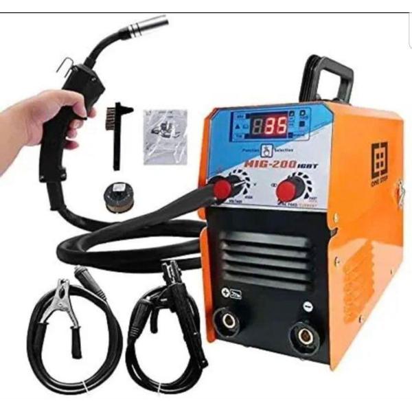 ノンガスワイヤー溶接機 100V 200V兼用 50Hz 60Hz兼用 MIG-200 DIY