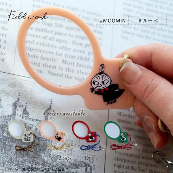 商品情報倍率：1.8倍全長：49mmストラップ：40cm重さ：14.6gフレーム素材：ポリカーボネートストラップ素材：合成皮革ストラップ金具：合金生産国：PRCカラー1.ホワイト（ムーミンファミリー）2.ピンク（リトルミイ）3.レッド（リト...