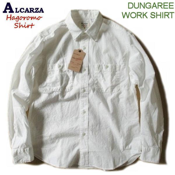 ALCARZA/羽衣シャツ【ダンガリーワークシャツ】日本製/シャンブレー